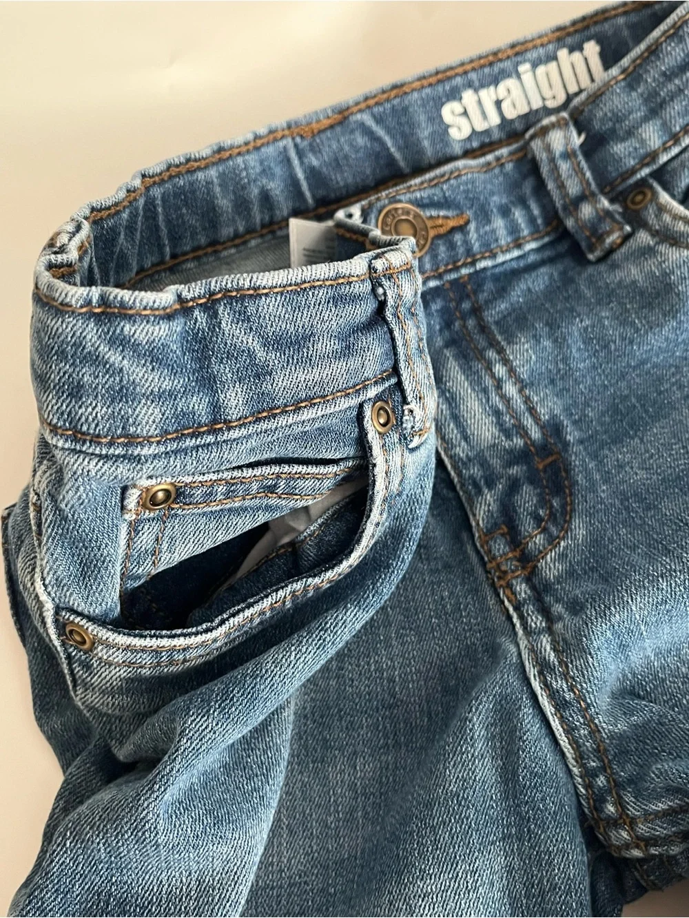 Carters Kid Straight Leg Jean. Boy Size 6